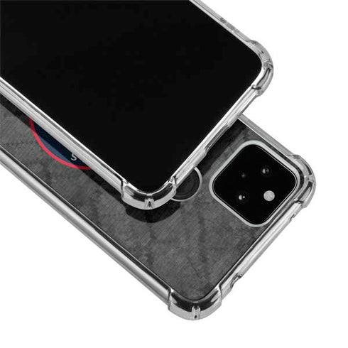 NBA Los Angeles Clippers Black Rust Google Pixel 5a 5G Clear Case